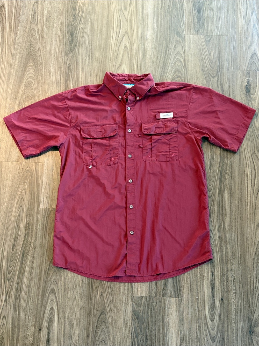 Magellan Short-Sleee Button-Down Fishing Shirt